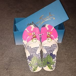 Miss Trish summer flip flops!